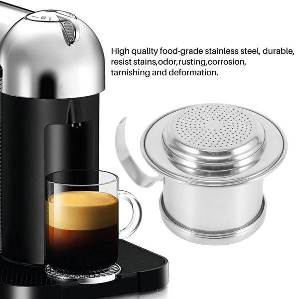 Vietnamesisk droppkaffebryggare, med fint filterskärm Vietnam Vietnamesiskt kaffe Enkelt droppfilter