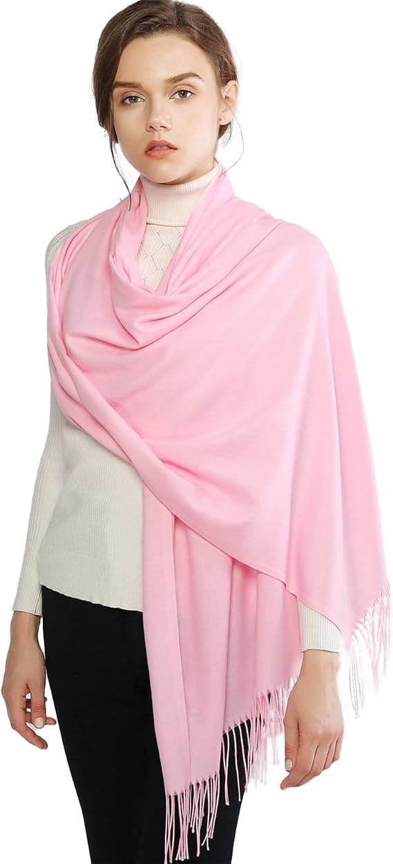 Dames Sjal Pashmina Shawl og Wraps til Bryllupssjal til Kvinder Vinter