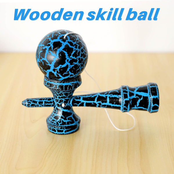 Trälek utomhus sport Kendama leksak boll barn och vuxna utomhus boll sport Crack bokträ Hy