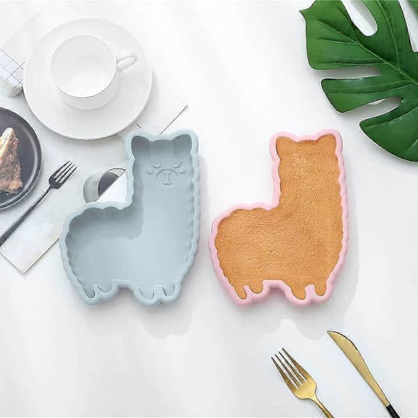 Lama Kakeform Alpaca Silikon Bakeform Ostekake Gelé Pudding