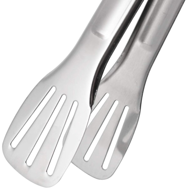 2-pack Köks Tång Set 9-tums & 11-tums, Rostfritt Stål Serveringstänger För Grillning, Matlagning, Sallad, Grilla, Servering Och Stekning