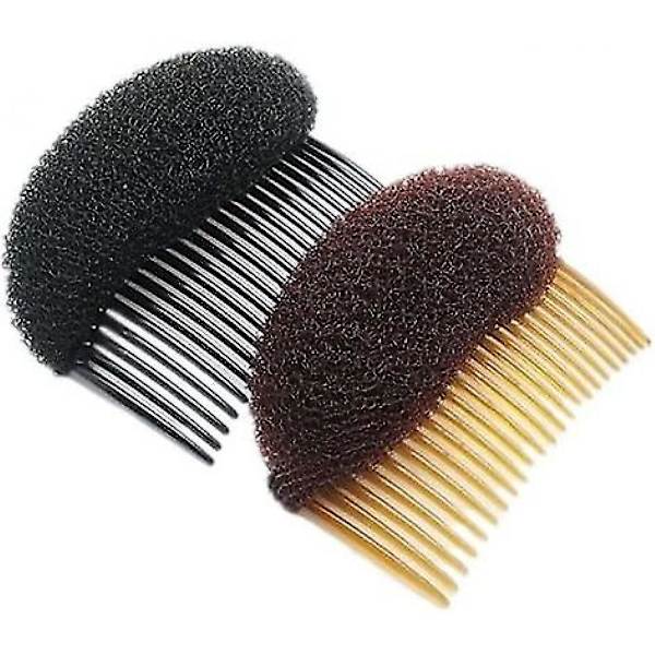 1 stk. Svart/brun farger å velge mellom Sjarmerende Bump It Up Volume Adds Do Beehive Hair Styler