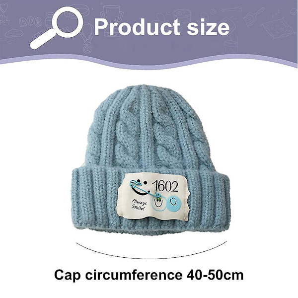 Strikkede hatte Tegneserie Twist Uldhatte til drenge og piger Baby Pullover hatte Alder3-10 Style1 style6