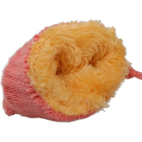 Baby Toddlers Varm Vantar Magic Stretch Vantar Handskar på Snöre Pojkar Flickor Stickade Vantar Tjockna Fleece Foder Nyfödda Vantar Hel Finger Vantar