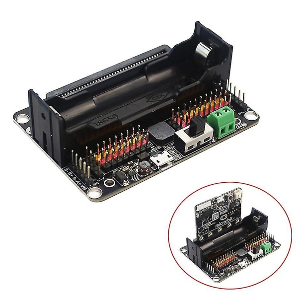 : Bit-udvidelseskort Robotbit V2.0 understøtter Makecode offline-programmering til :bit-udvidelseskort Hy