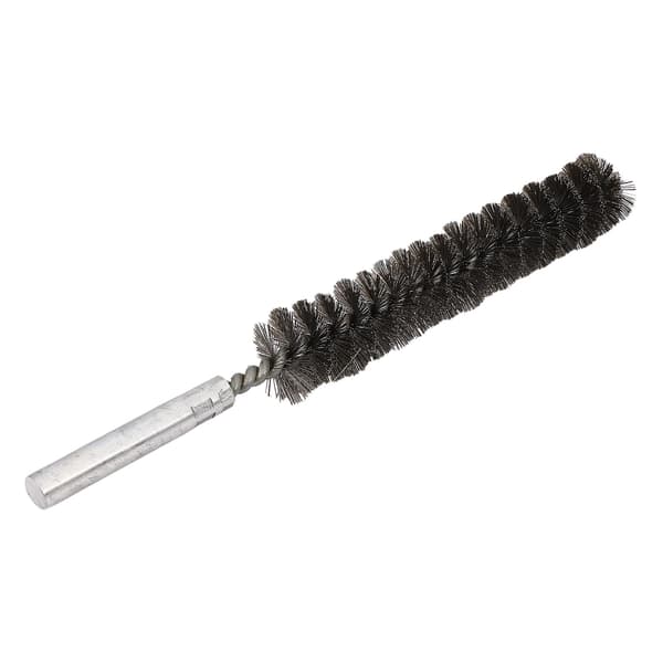 17 cm lang 20 mm diameter rustfritt ståltråd rør rengjøringsbørste