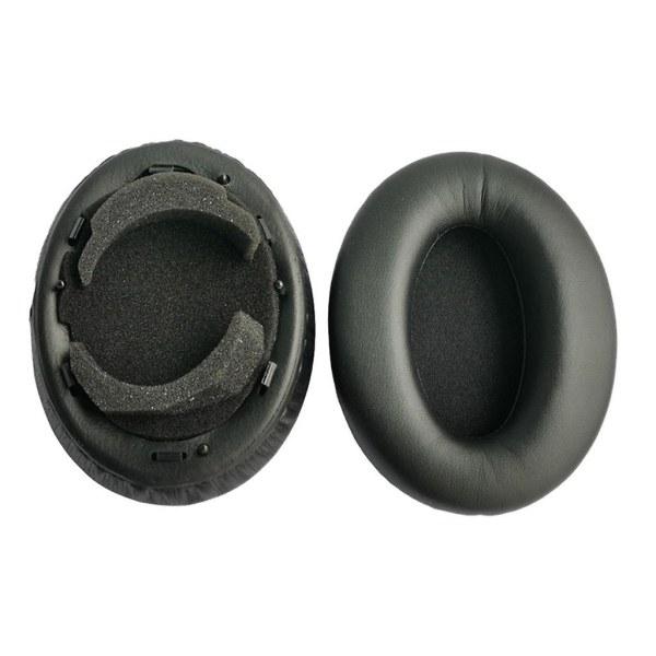 Vaihto Sony Wh-1000xm3 kuulokemikrofonille korvatyynyt korvatyynyt sienityyny Black