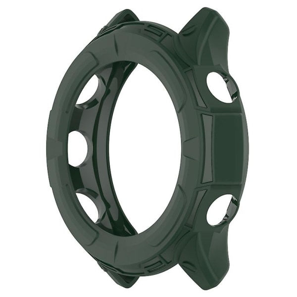 Myk skjermbeskytter TPU for etuiramme for skall for Forerunner955 Beskyttende Green