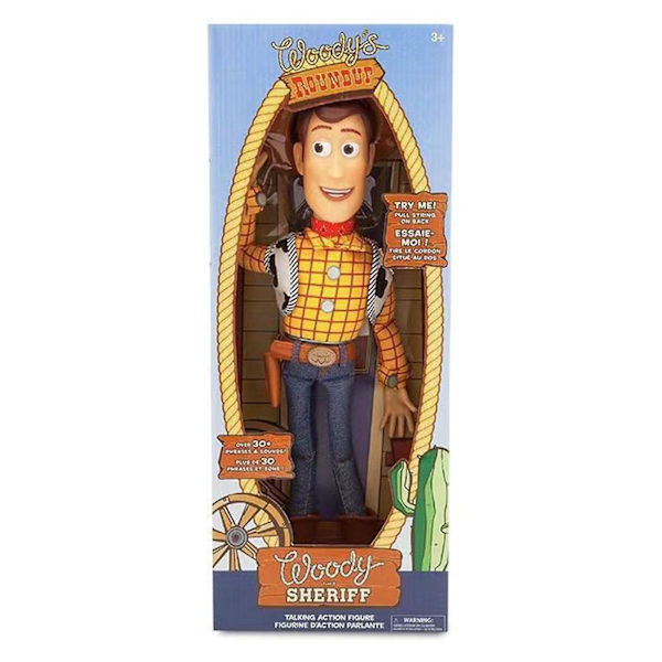 Pixar Toy Story Woody Jesse Lydsgiven Dukke Model Legetøj