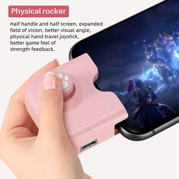 For Pubg Game Controller Gamepad Telefon Controller Joystick Til Med Opladningsport Til Cf Controller Hy
