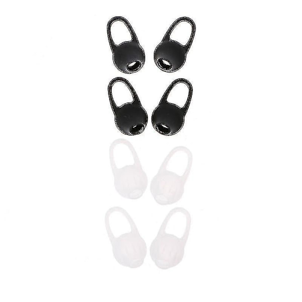 4 par bløde silikone in-ear Bluetooth-kompatible covers ørepropper puder (hy)