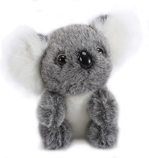 2024, harmaa Koala pehmoeläin pehmeä pehmolelu lapsille 5'' 13cm