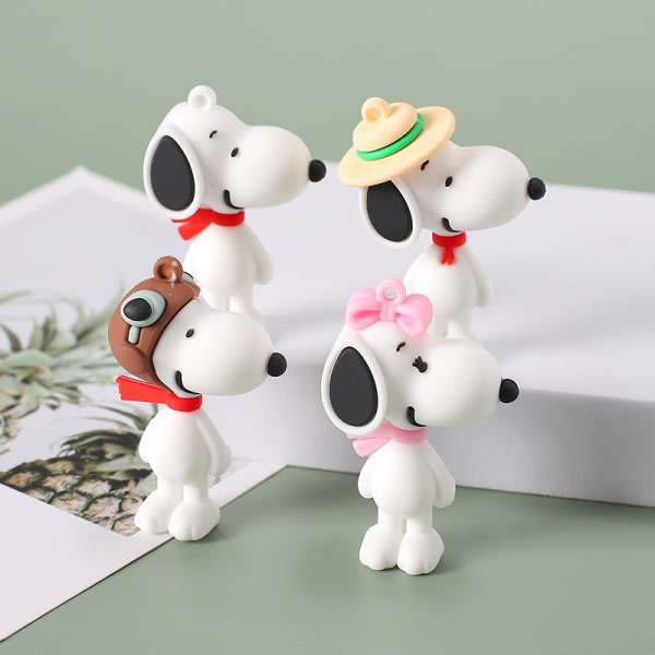 Sarjakuva Anime Snoopy Koira Kawaii Avaimenperät Auton Avaimenperä Avaimenperä 4#