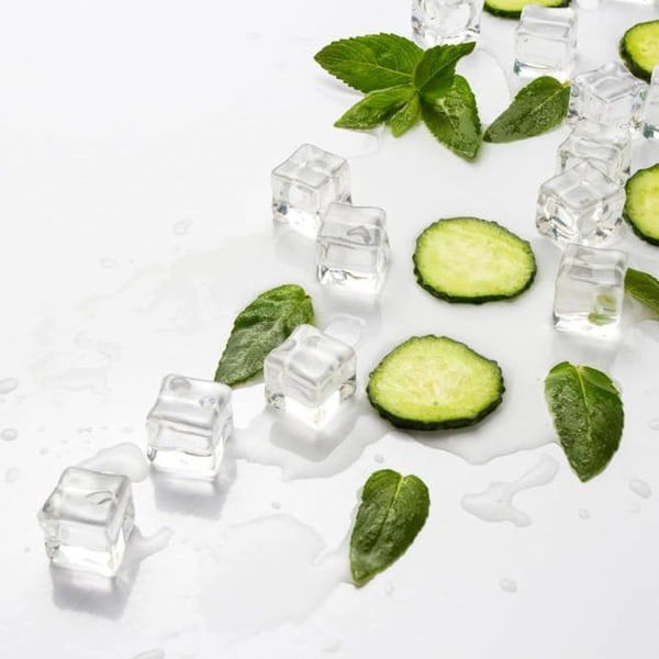 Falske knuste firkantede isbiter kunstige akryl krystall diamanter (firkant-12MM 100 stykker)