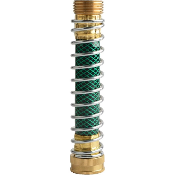Spiralfjærbeskytter for hageslange, solid messingkobling, hagekranforlenger (hy)