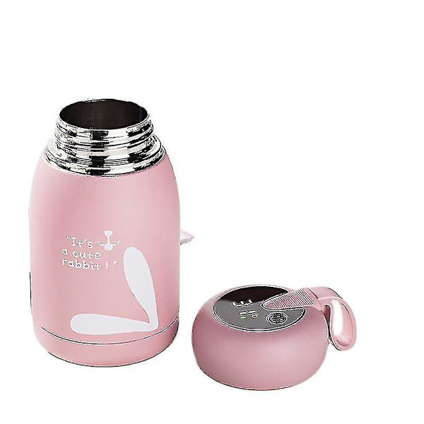 Smart Isoleret Vandflaske Temperatur Display Termosflaske Børn Smart Isolering Kop Smart Pink