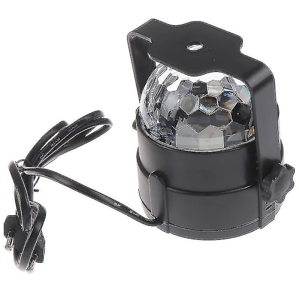 Discokugle Lyseffekter Rgb 3w Led 7 Farver Scene Fjernbetjening