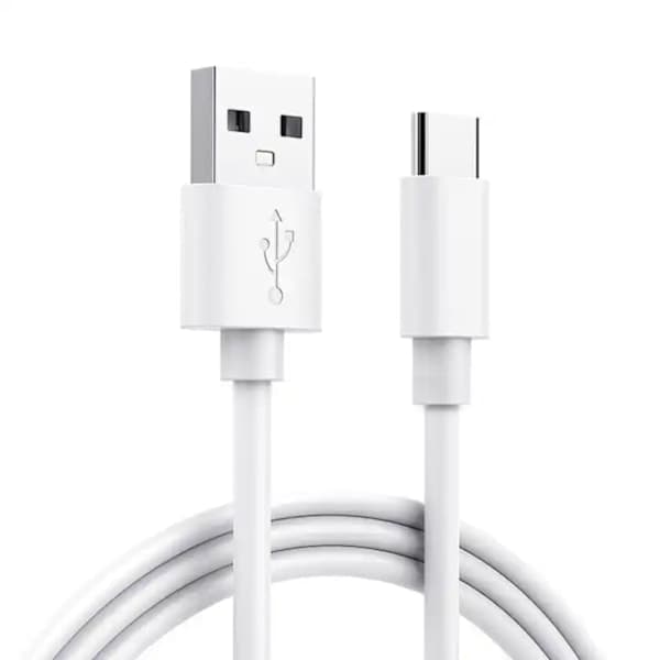 Oplader til Samsung S20 FE - 3 METER - HVID hvid white