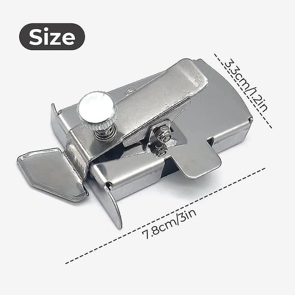 Buddy Sew Magnetisk sømguide Multifunksjonell rett linje sømmer sylinjal
