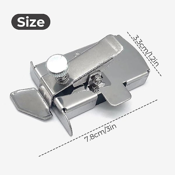Buddy Sew Magnetisk Sömguide Multifunktionell Rak Linje Fållar Symaskin Linjal