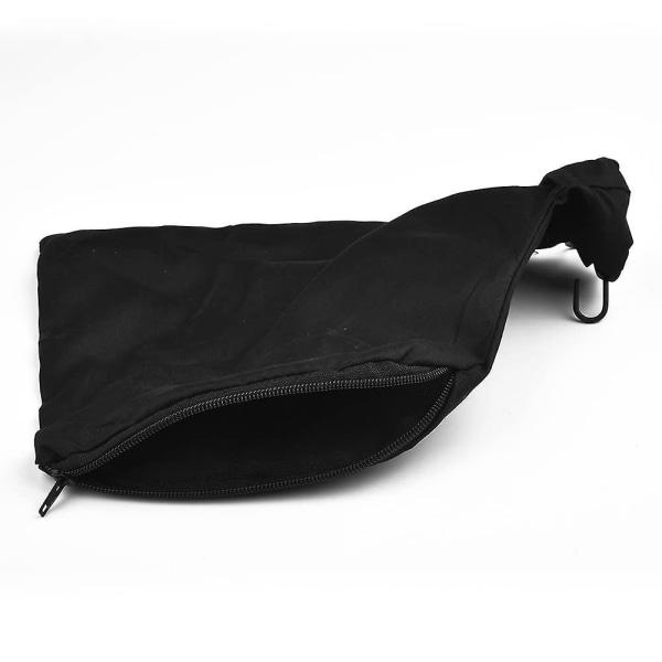 Savstøvpose, sort støvopsamlerpose med lynlås og trådstativ, til 255 model geringssav 2 stk.