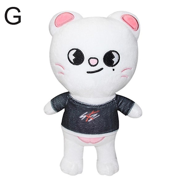 Skzoo - Stray Kids 20cm Docka, Plyschleksak, Chan Leebit Dwaekki Jiniret Han Quokka, För Fans, Söt Present G One-Size