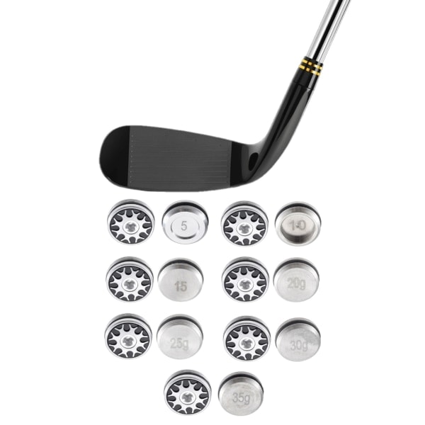 2 stk. golfslagvægte skruer passer til Stroke Lab Putter køllehoveder Rød 15 grams