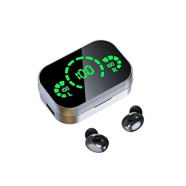 Yd04 Langattomat Bluetooth-kuulokkeet Led-digitaalinäyttö Kuulokkeet Korvan sisäinen Bluetooth 5.3 Kuulokkeet Urheilu