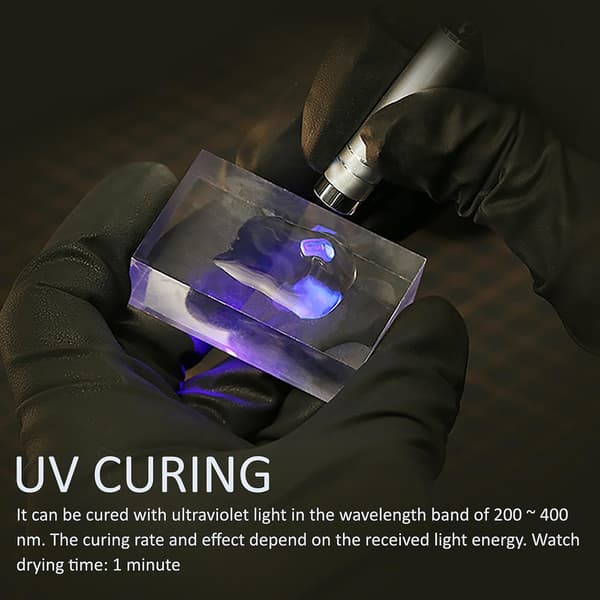 Dspiae Uv-g Uv-ljus Härdande Klar Lim Fp Torch