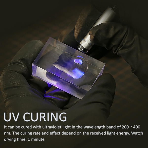 Dspiae UV-g UV valokovettuva kirkas liima Fp Torch