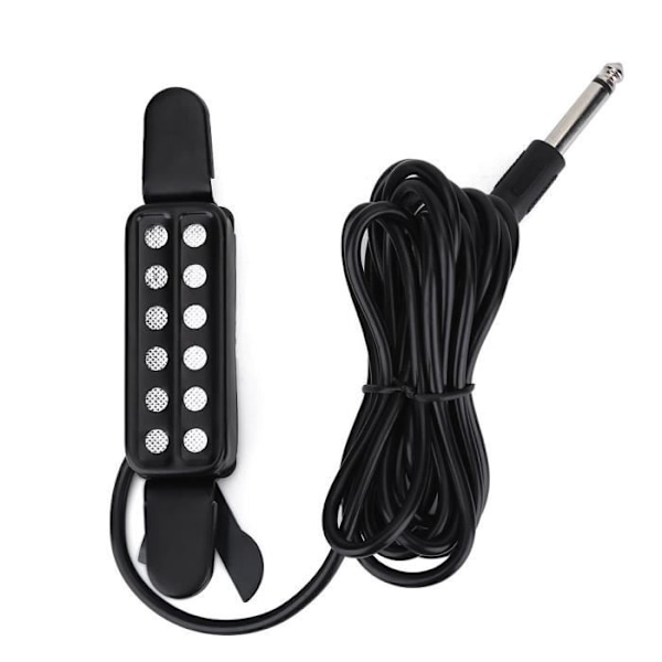 12 Lydhull Magnetisk Pickup Transduser for Akustisk Gitar Musikkinstrument Tilbehør