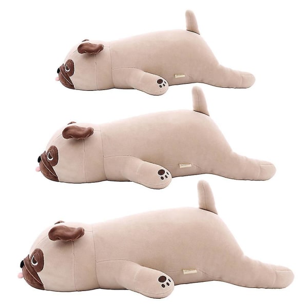 50-70cm Fransk Bulldog Plysjleke Myk Dukke Søt Kawaii Kosedyr Barneleker 50CM