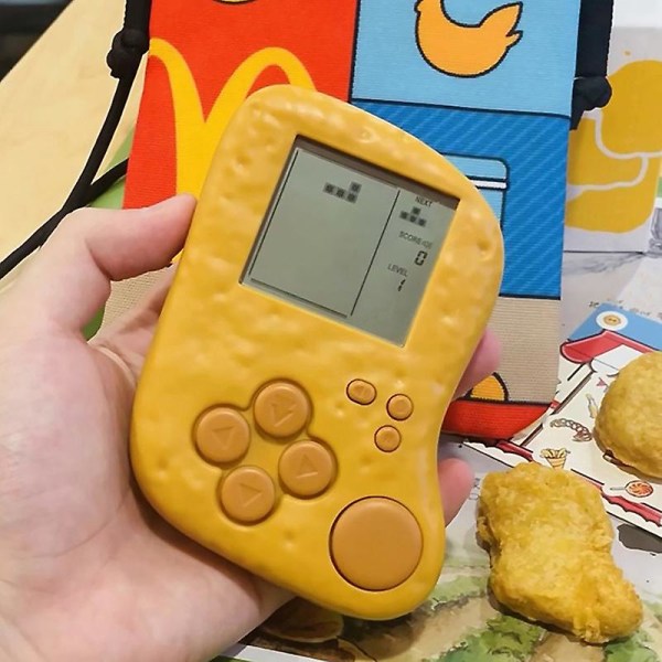 Mcdonald's Mcnuggets spillleker Tetris håndholdt spillmaskin figurer