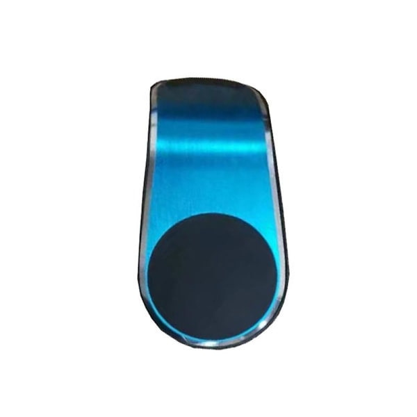 Universaali magneettinen auton puhelinteline L-muotoinen ilmanvaihtoaukko pidiketeline autolle magneetti GPS matkapuhelinteline auton lisävarusteet| | Blue