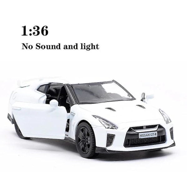 Uusi 1:36 Nissan Gtr Gt-r R35 Metalliauto Diecast & Lelut Ajoneuvot Leluauton Lapset Lelut Lapsille Lahjat Poika Lelut