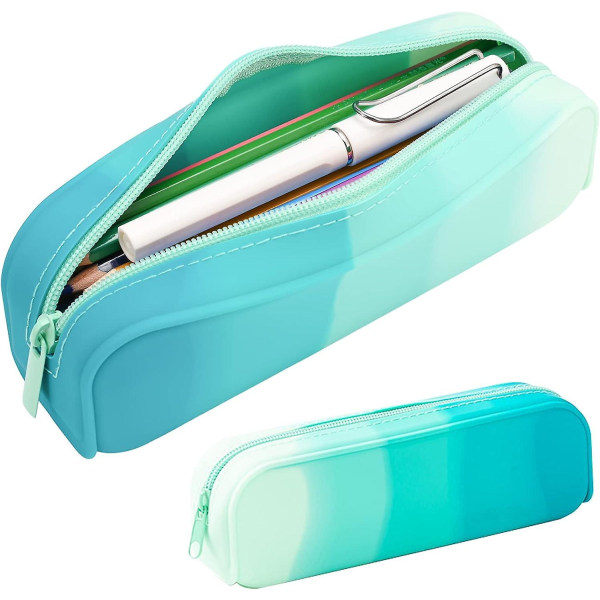 minimalisoiva case, värikäs silikoninen vedenpitävä lyijykynäpussi, esteettinen kevyt ja kannettava