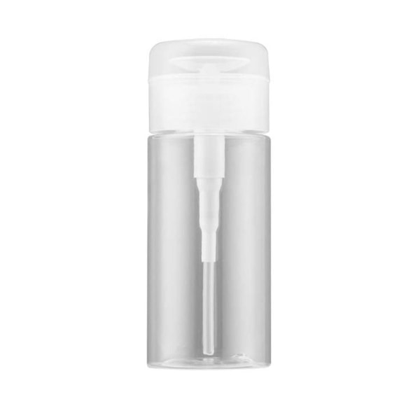 2 gjenfyllbare flasker Remover Cleaner Makeup-flaske Transparent 120ML