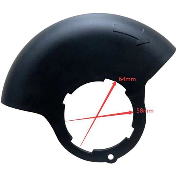 Klipperbeskyttelse Gressklipper Beskyttelsesdeler Universell Plate 26mm 28mm Slitesterkt Tilbehør Solid Materiale
