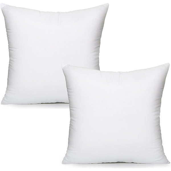Deluxe 18\" x 18\" (45cm x 45cm) premium maskintvättbar ihålig fiberfyllning med inre stoppning för extra studsande stöd A