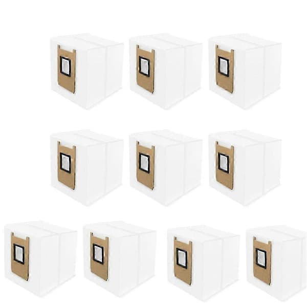 10 st dammpåsar för Eufy Omni E25 / Omni E28 dammsugartillbehör dammpåsar reservdelar szrh