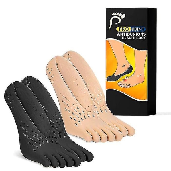 Projoint Anti Bunions Helse Sokk 3 Farger Tilgjengelig Khaki