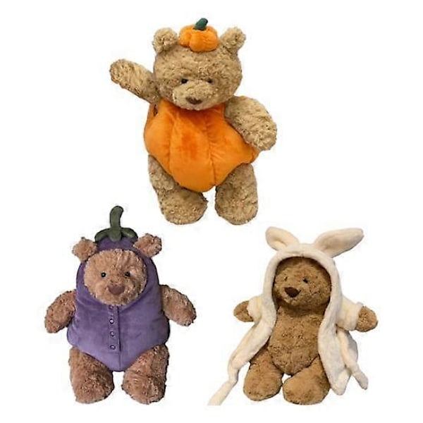 Bjørn Plysjdukke Bartholomew Bjørn Søte Kosedyr Festival Moro Pute Teddybjørner for Baby C