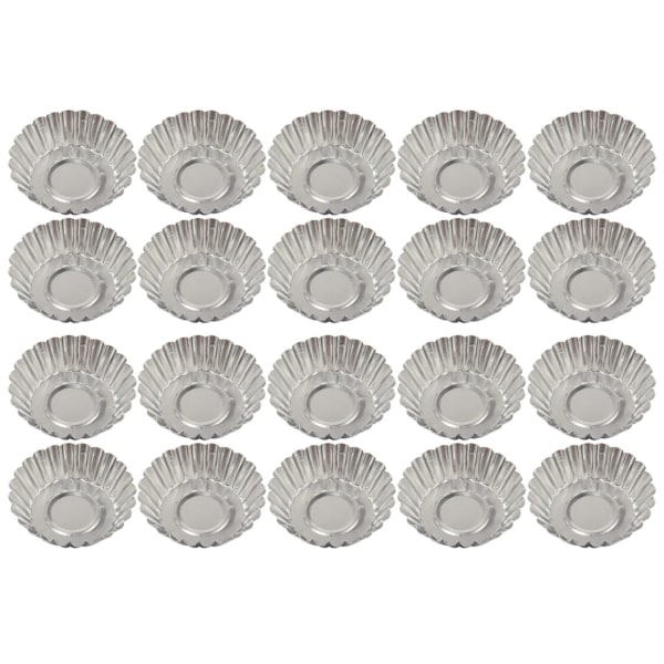 Aluminium Cupcake Kakform Form Form Bakverktyg Varm Geléform Form Bakplåtar 20st