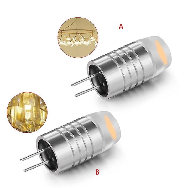 G4 Mini LED-lampbaslampor 1,5 W för DC 12 V COB-lampersättning för ljuskrona
