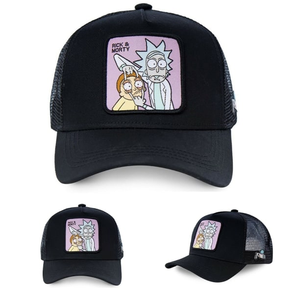 RICK AND CAP Mesh Baseball Cap Aikuisten Trucker Hat Snapback