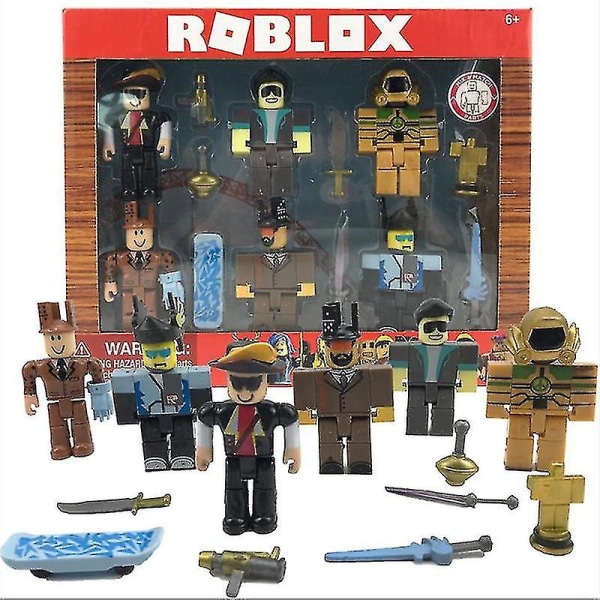 Roblox-figurer leksaker 7-8cm PVC actionfigurer barnsamling 4 Multicolor