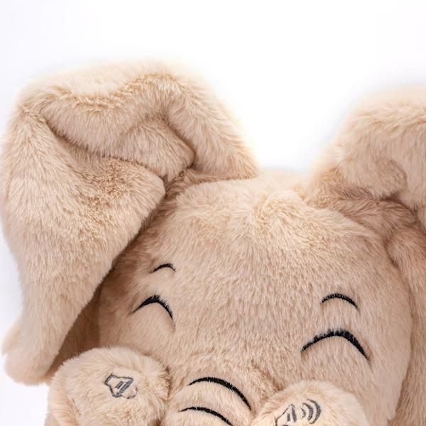 Tihoho Peek A Boo Elefant Pratande Sjungande Elefant Plysch Kramgosedjur Baby Plysch Söta Leksaker Present Fylld Docka för Baby Tollders Barn Pojkar Flickor Present