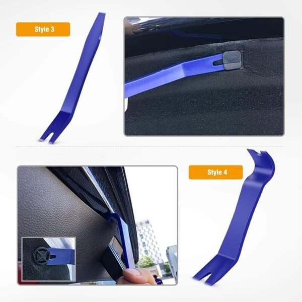 265 stk. plastnitteclips Universal plastvingeclips Bilclips Kofangerbefæstelser Nitteclips