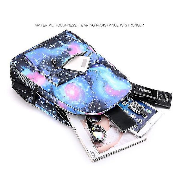 Lilo Stitch Ryggsekk Tredelt Sett Skolesekk_x Lightning black 1