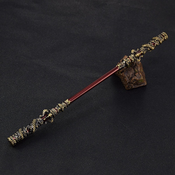 Black Myth Monkey King -pelin oheisfiguurit, Ruyi Golden Cudgel (30CM) täysmetalliset koriste-esineet Copper